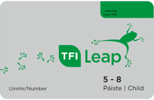 Child TFI Leap card age 5-8