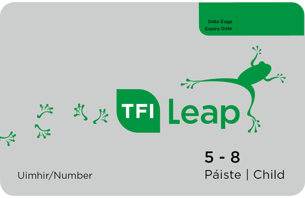 Child (5-8) TFI Leap Card